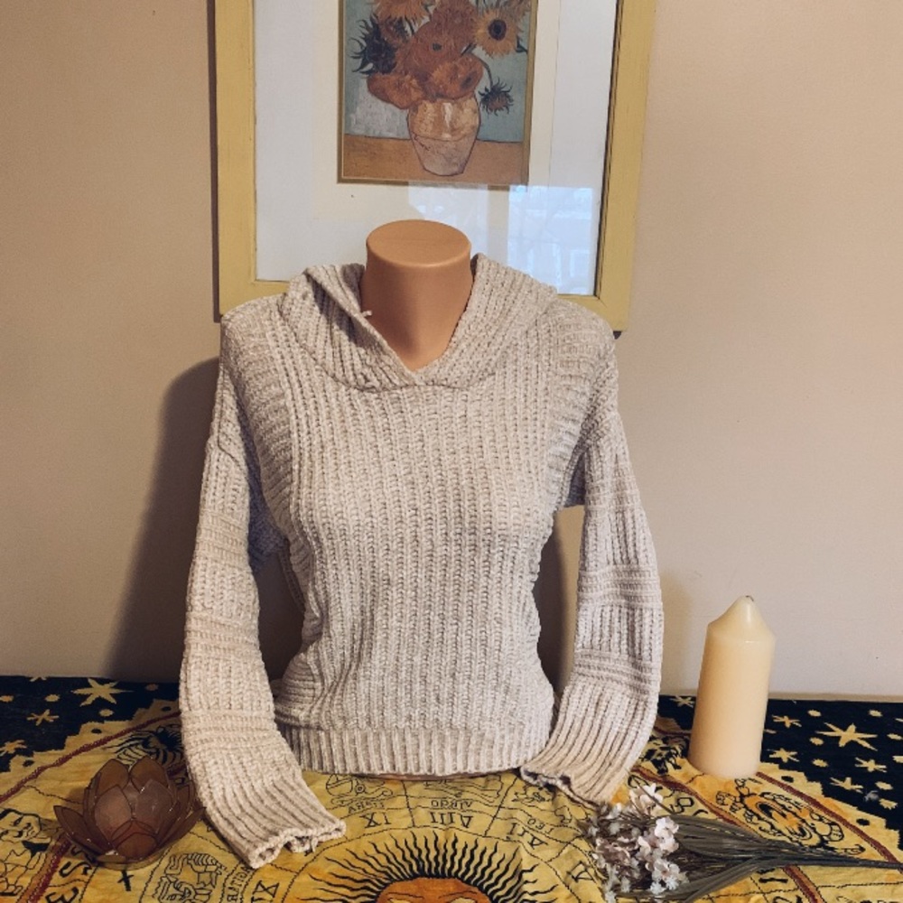 Off white hooded sweater